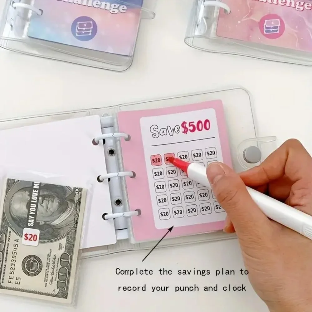 TEMP OUT OF STOCK $500 Savings Challenge Binder NEW